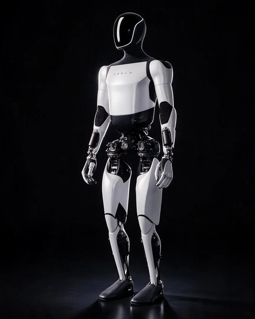 Tesla Optimus, AI visualisation